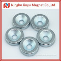 high performance ndfeb magnets disc with scrow hole for sale